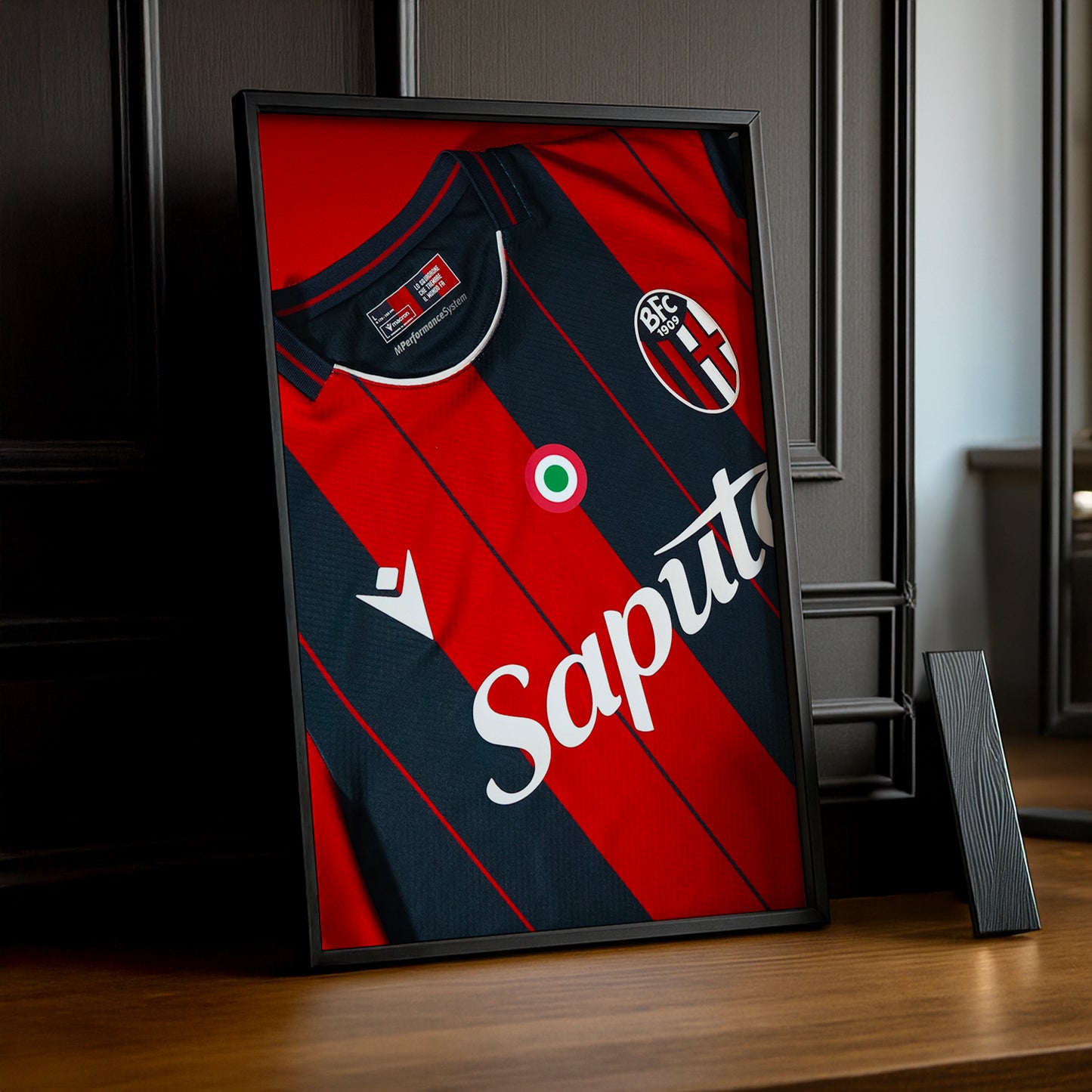 Poster Maillot Football - Bologna Kit 25-26