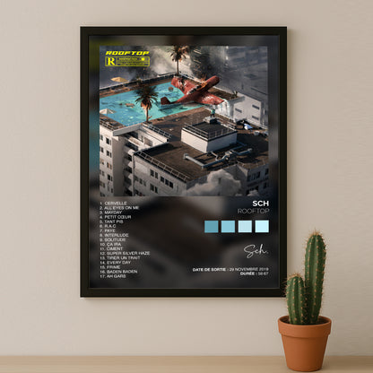 Poster SCH - Album Rooftop