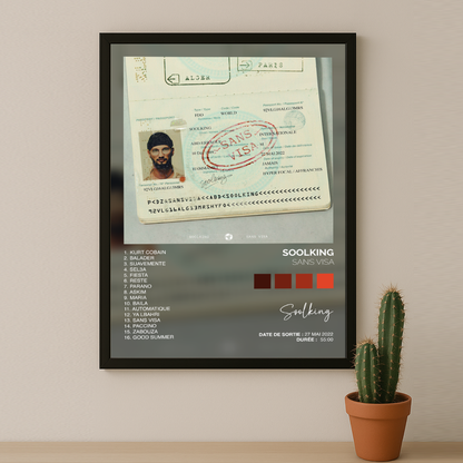 Cadre photo Album - Sans visa de Soolking