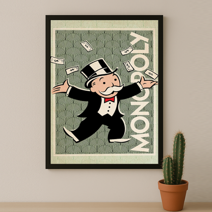 Monopoly Vert - Cadre photo