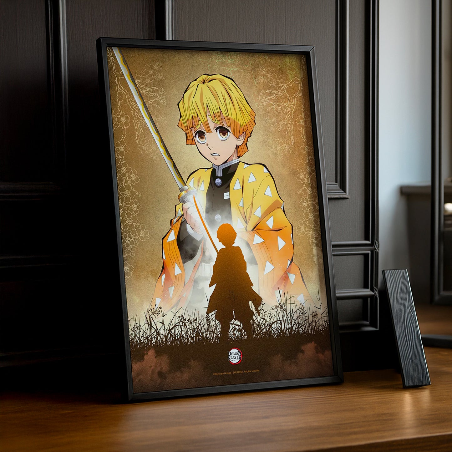 Cadre Photo Demon Slayer - Zenitsu Thunderclap and Flash