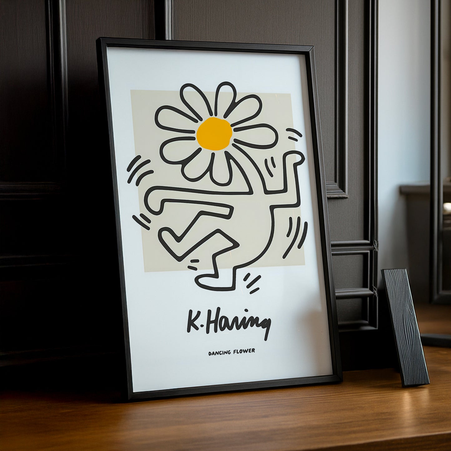 Cadre photo Keith Haring