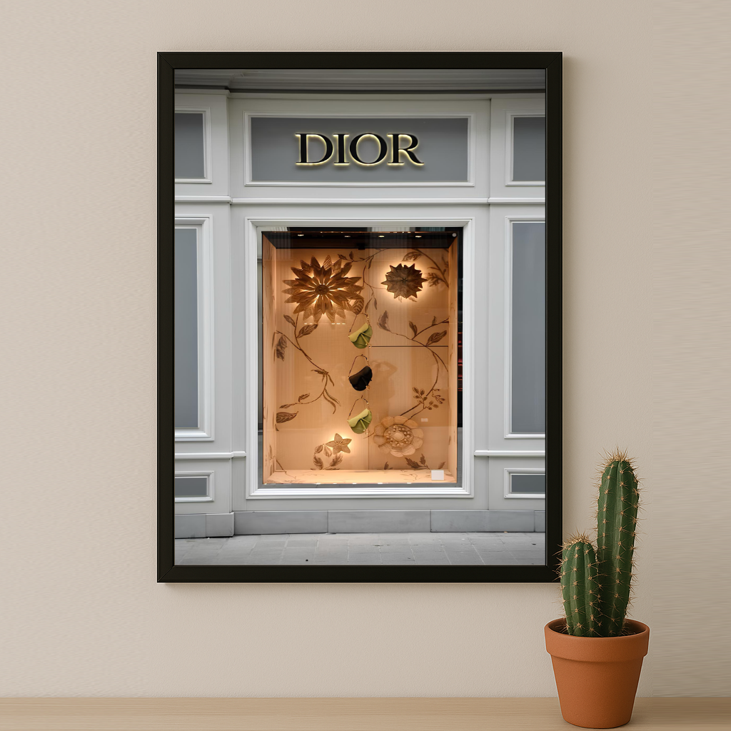 Affiche - Dior devanture