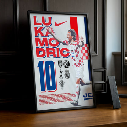 Cadre Photo Footballeur - Modric