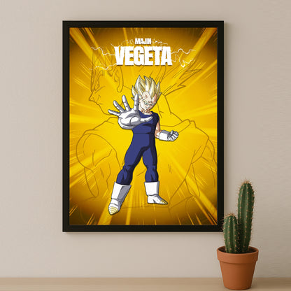 Poster Dragon Ball Z - Majin Vegeta