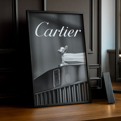 Cadre photo Cartier Rolls Royce