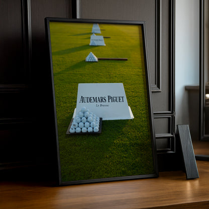 Poster Photo Golf - Audemars