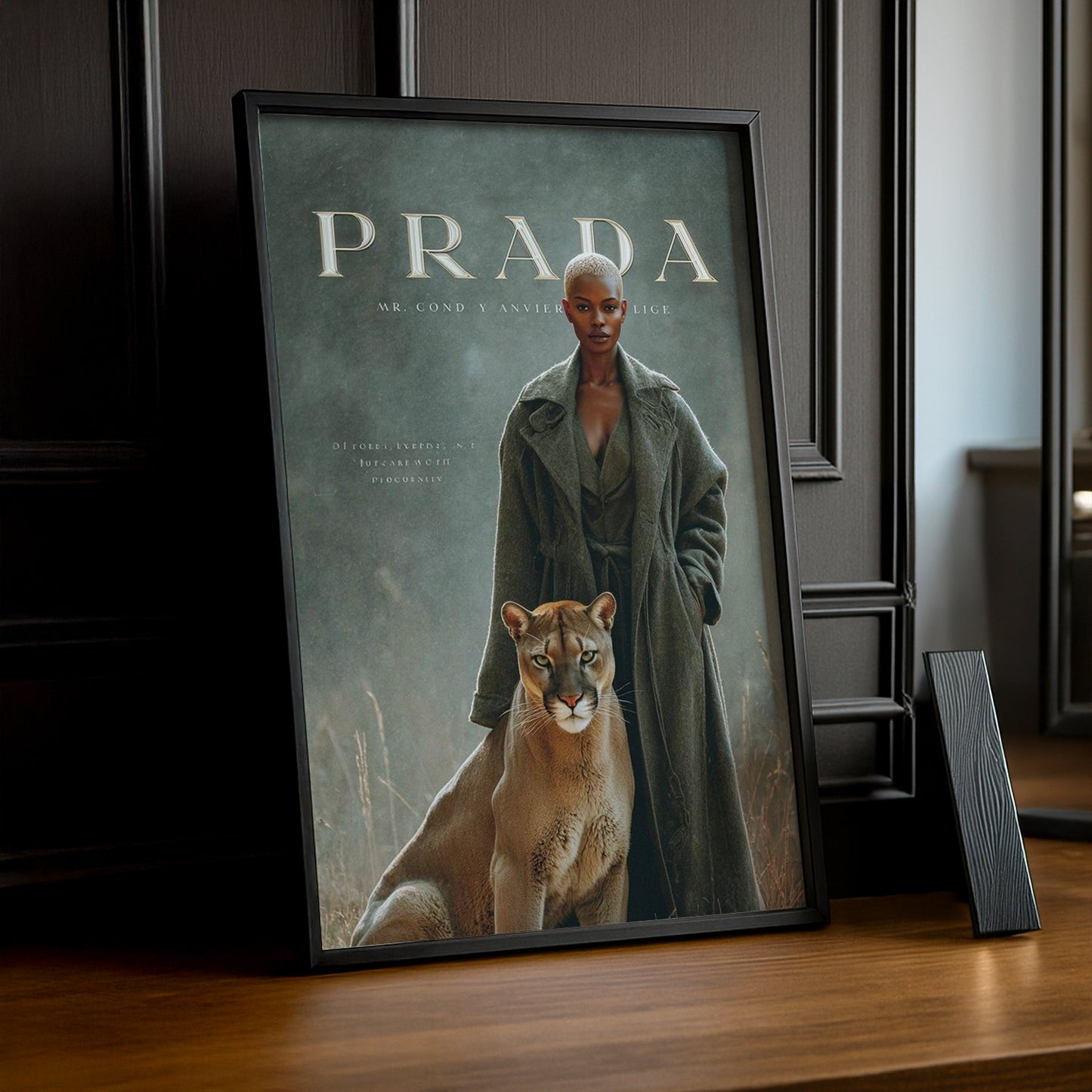 Cadre Photo Prada - Une de Magazine