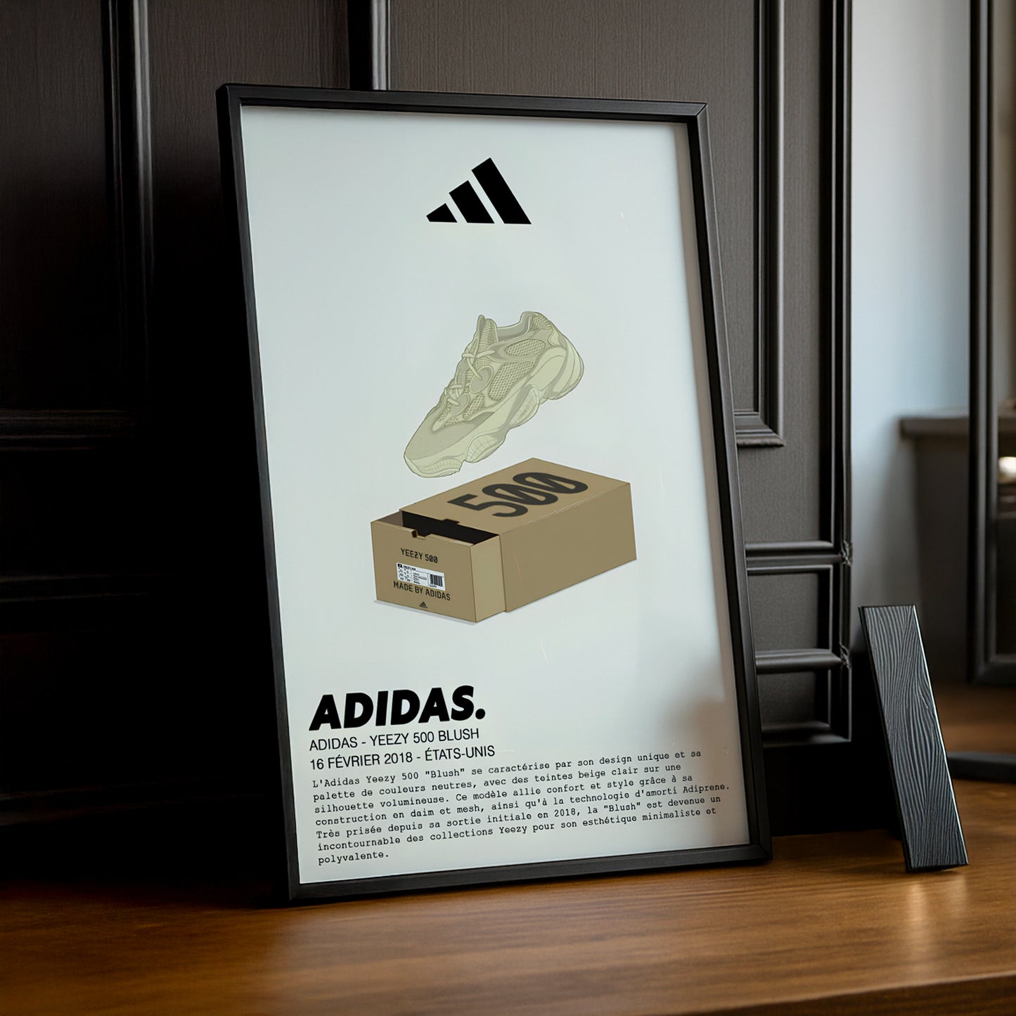 Adidas Yeezy 500 Blush Fotorahmen 