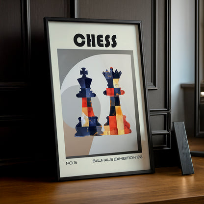 Cadre photo Bauhaus Chess