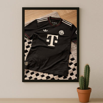 Poster Maillot Football - Bayern Munich Extérieur 25-26