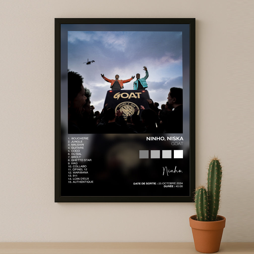 Poster Ninho - GOAT