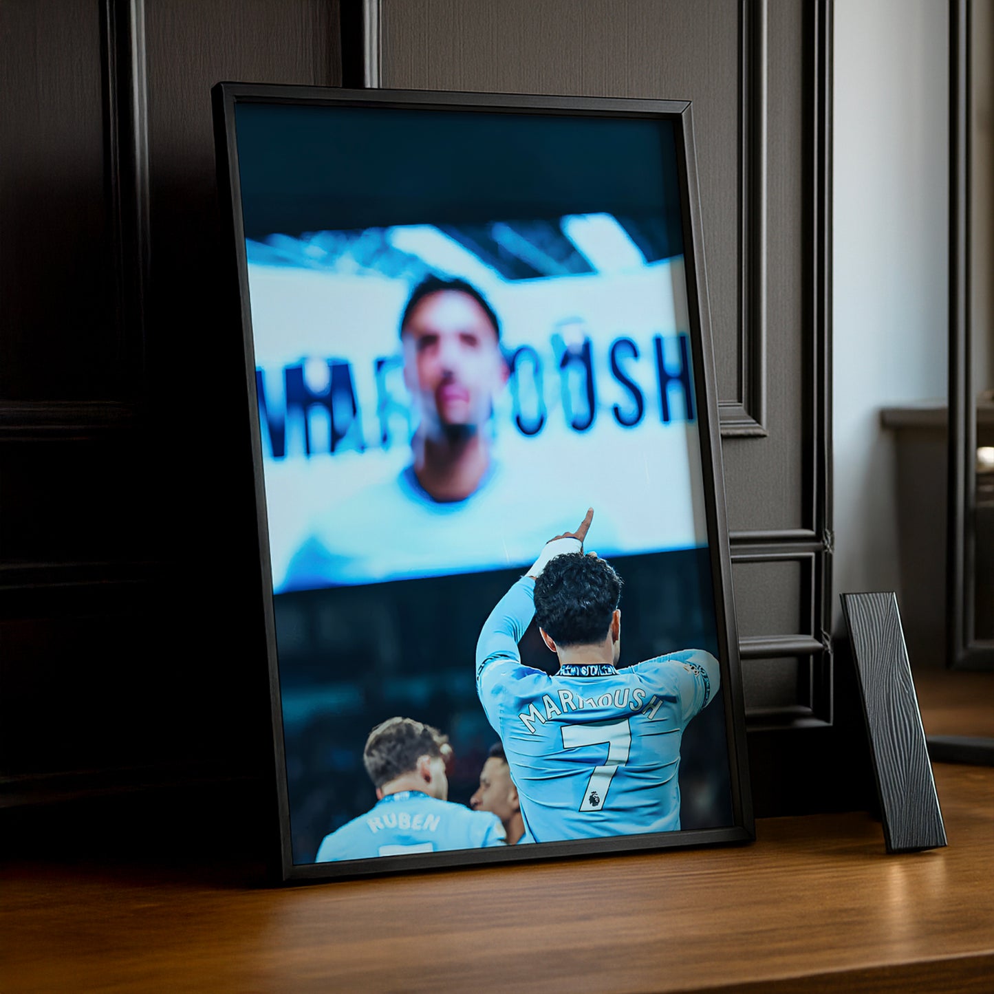 Poster Manchester City - Omar Marmoush