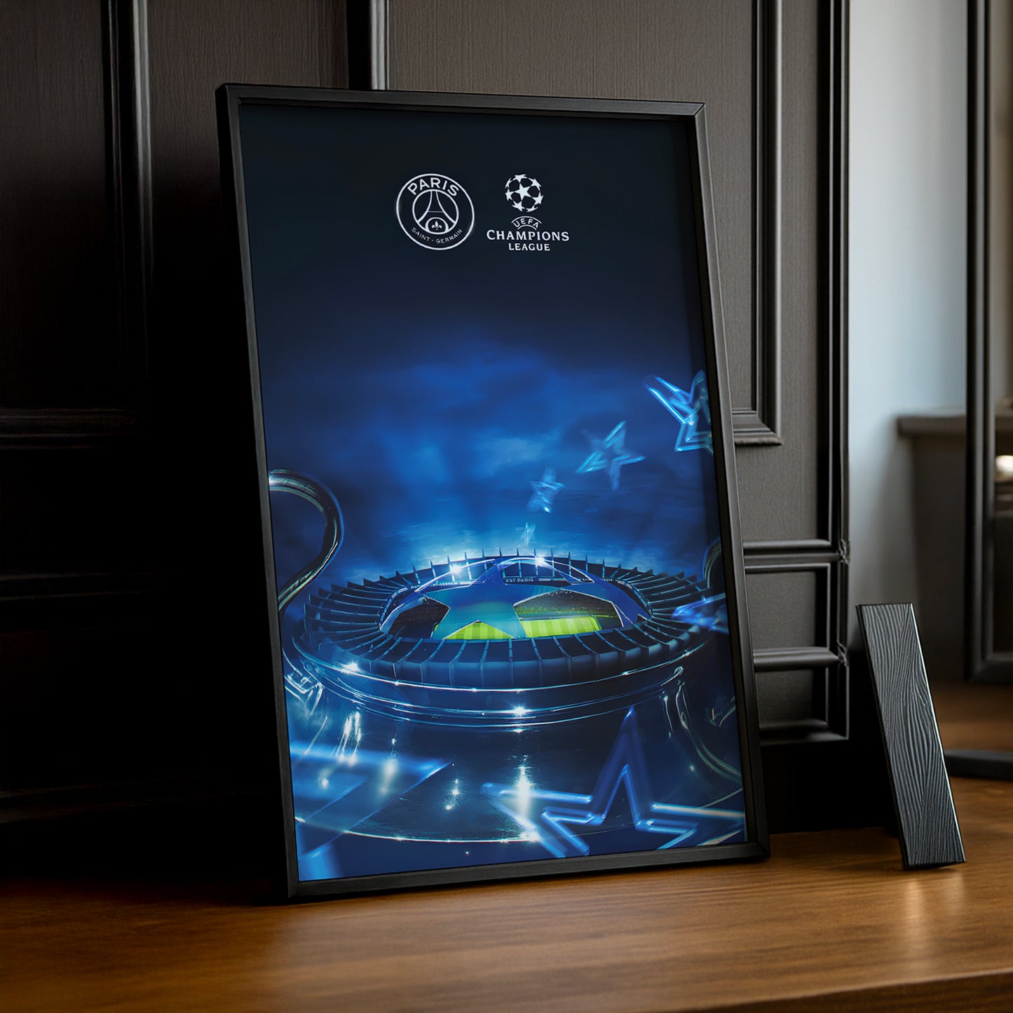 Poster encadrée Paris Saint-Germain - Ligue des Champions