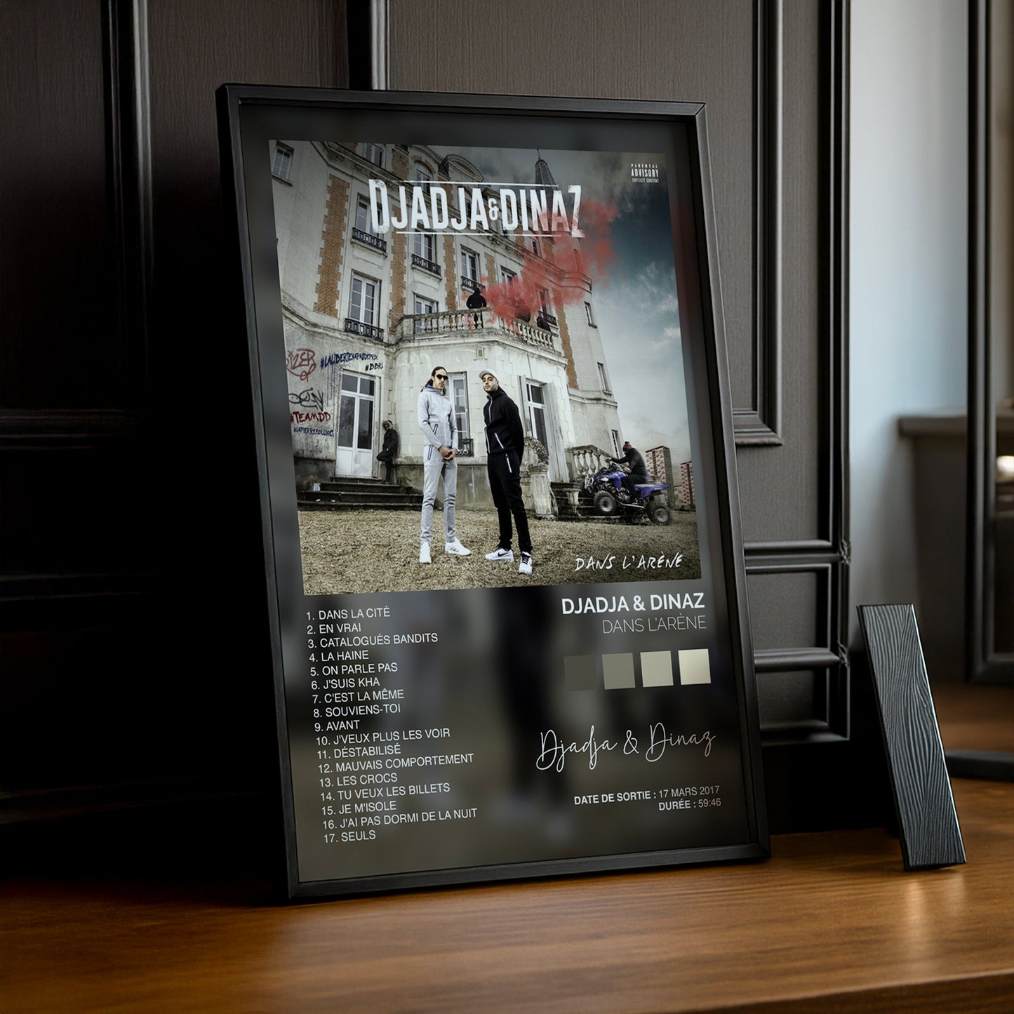 Cadre photo Album - Dans l'Arène Djadja & Dinaz