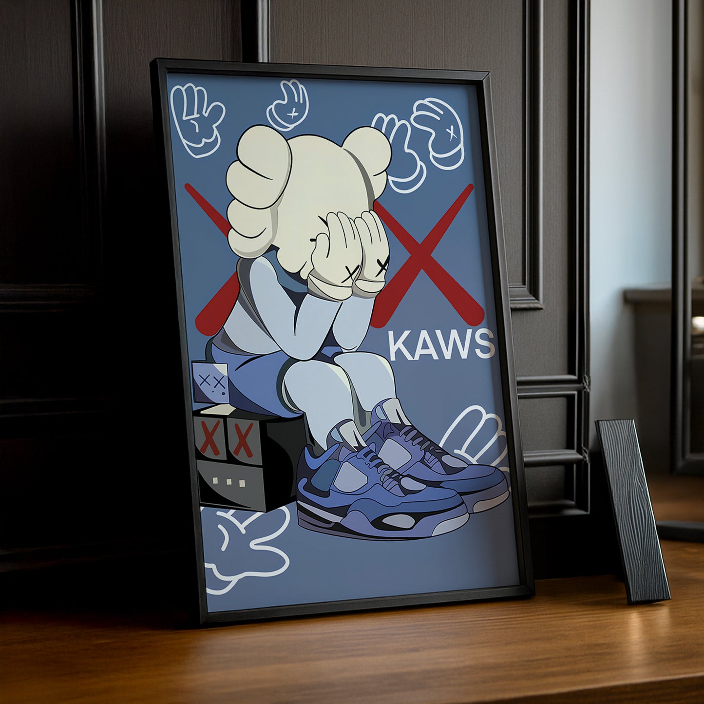 Cadre photo Kaws Jordan