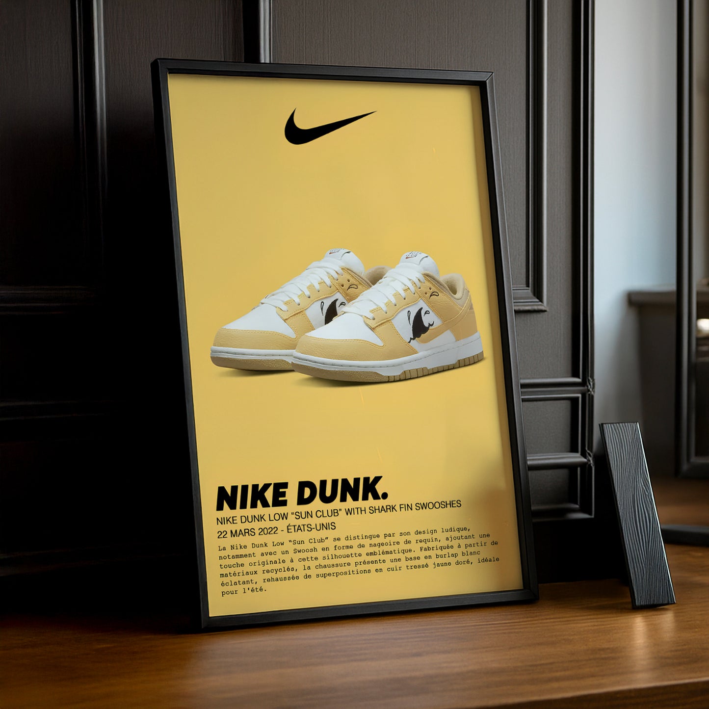 Nike SB Dunk Low Sun Club Fotorahmen 