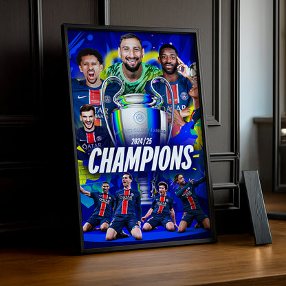 Cadre photo PSG Ligue des champions