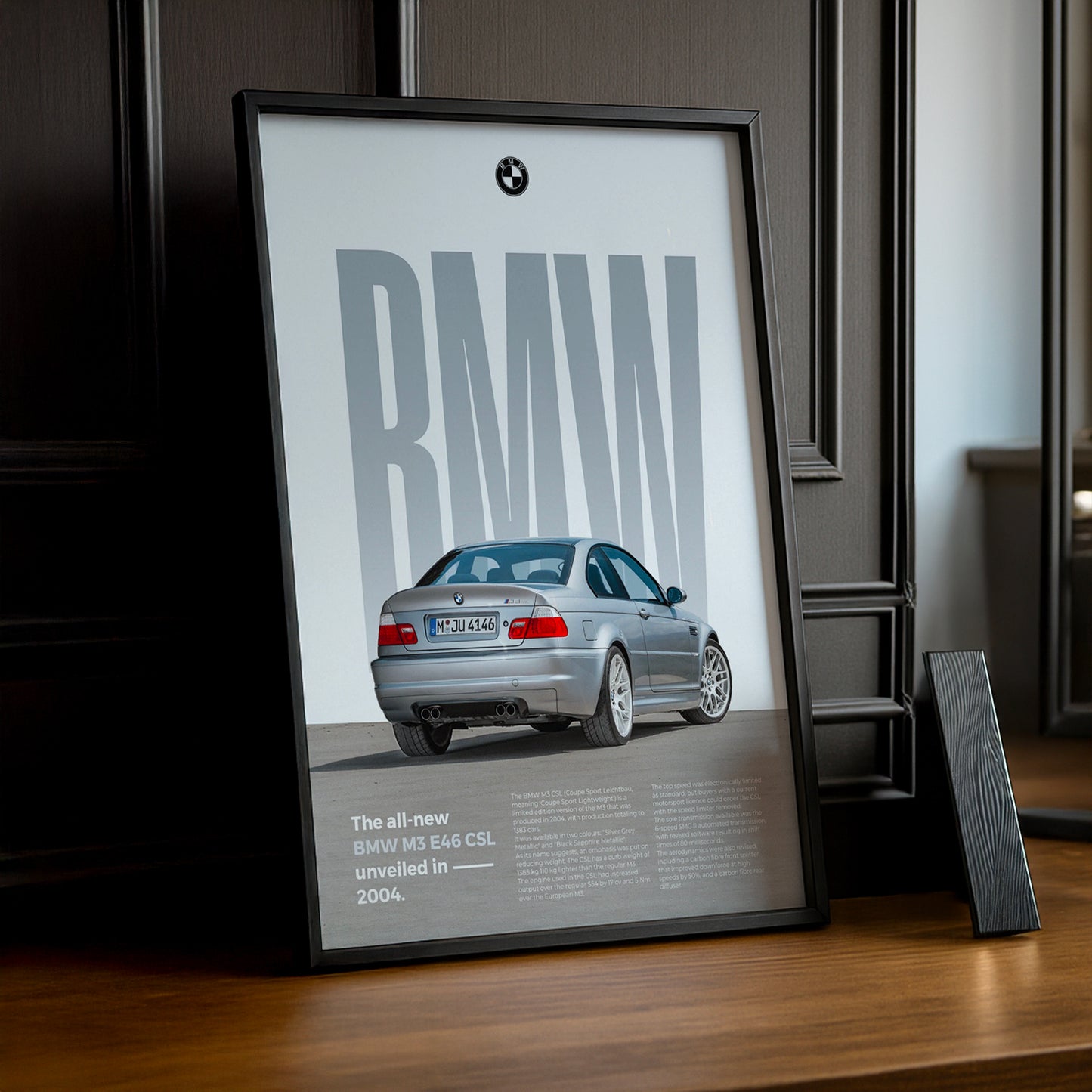 Poster Voitures - BMW M3 E46 CSL