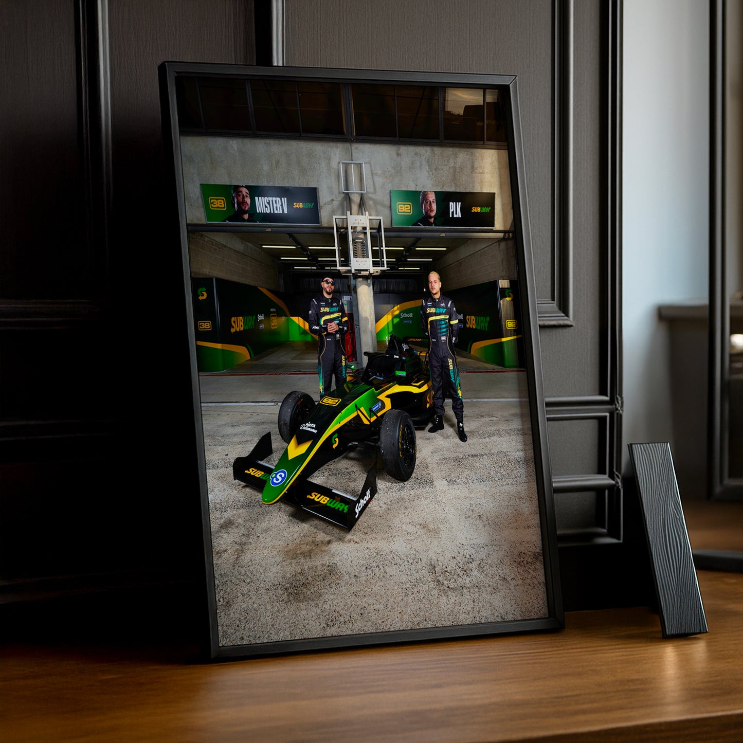 Poster encadrée GP Explorer - Écurie Subway Mister V x PLK