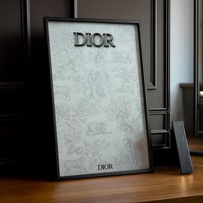 Cadre photo Christian Dior - Grey x Black