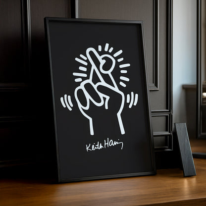 Cadre photo Keith Haring