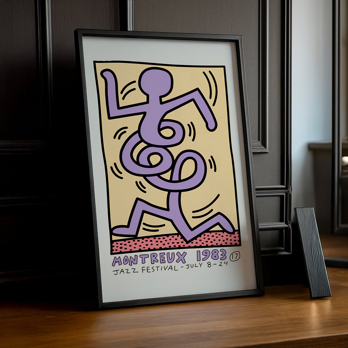 Cadre photo Keith Haring