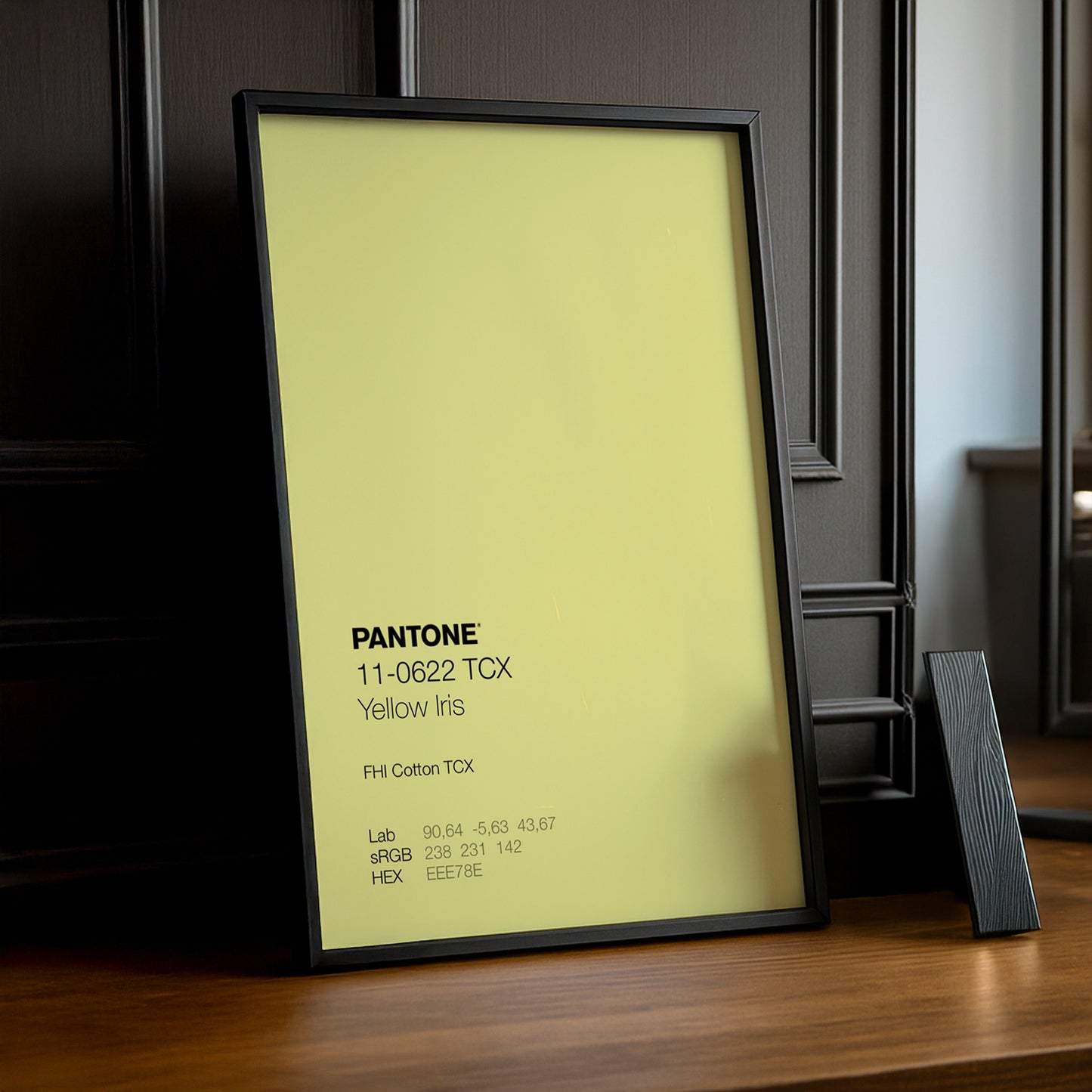 Cadre Photo Pantone - Yellow Iris