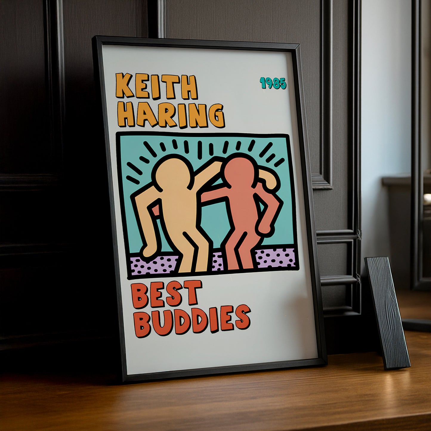 Cadre photo Keith Haring