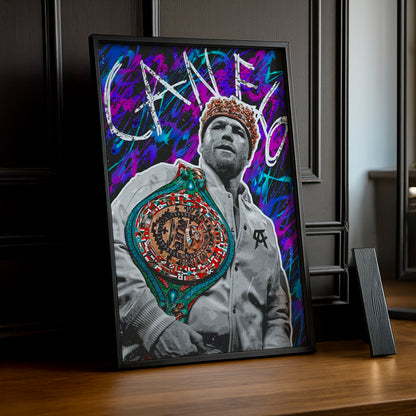 Cadre Photo Boxe - Canelo King