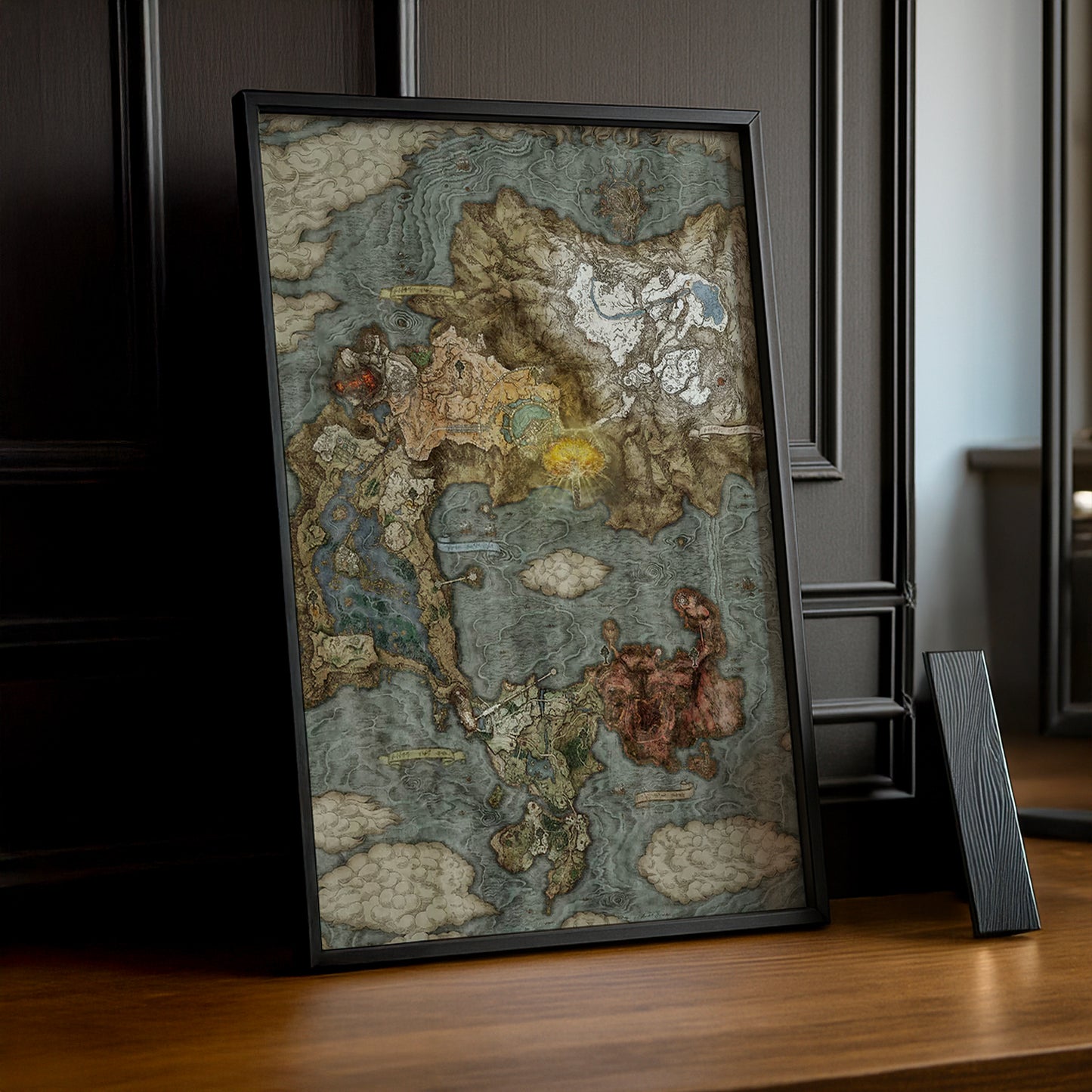Cadre Photo Elden Ring - Map
