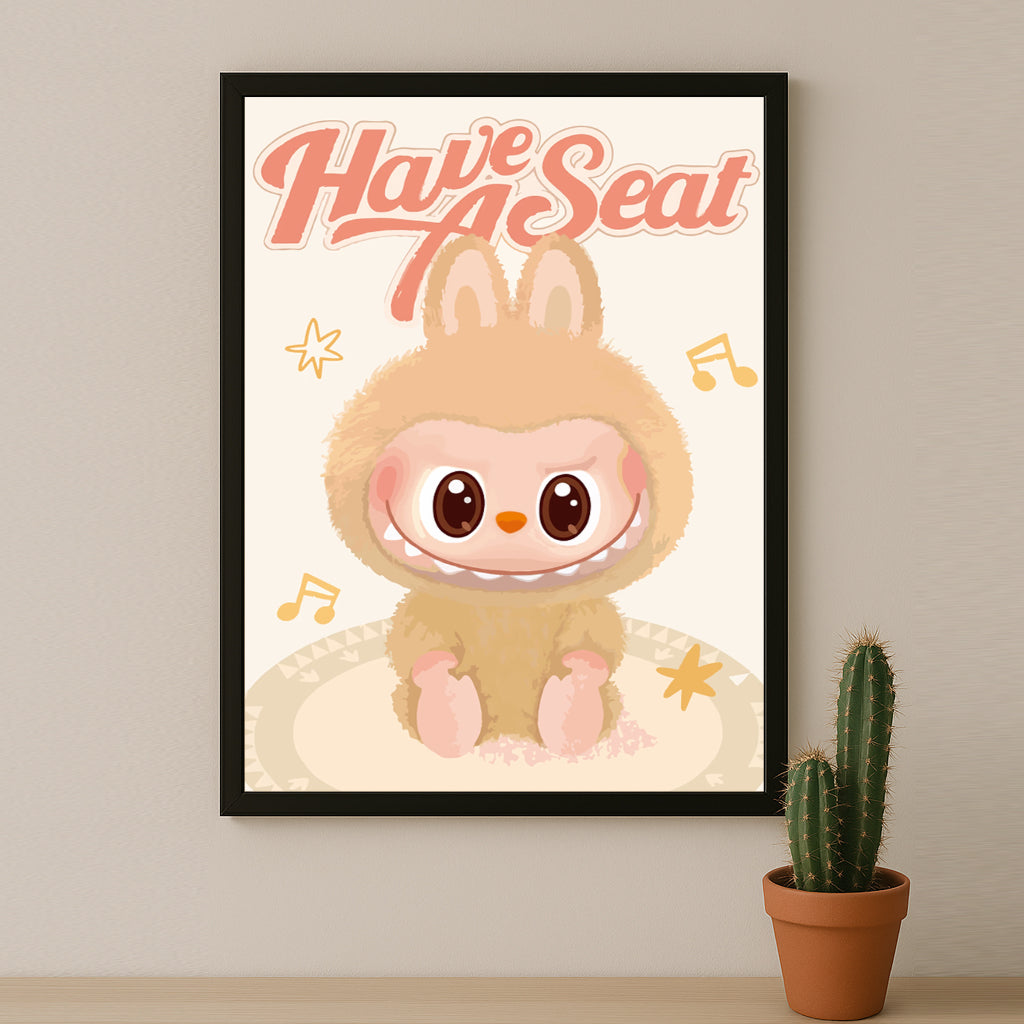 Poster Labubu - Have a Seat