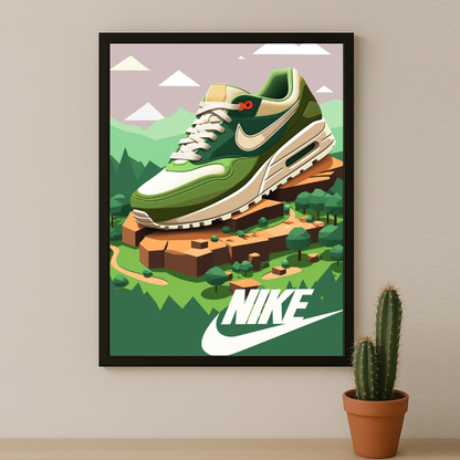 Poster Nike Air Max Green