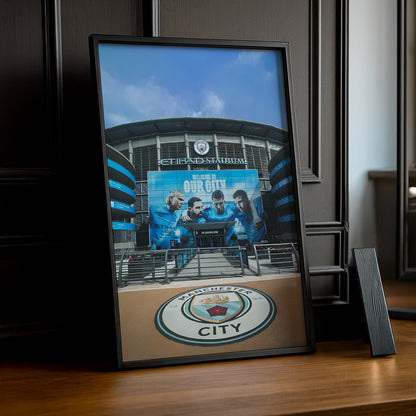 Poster Manchester City - Etihad Stadium