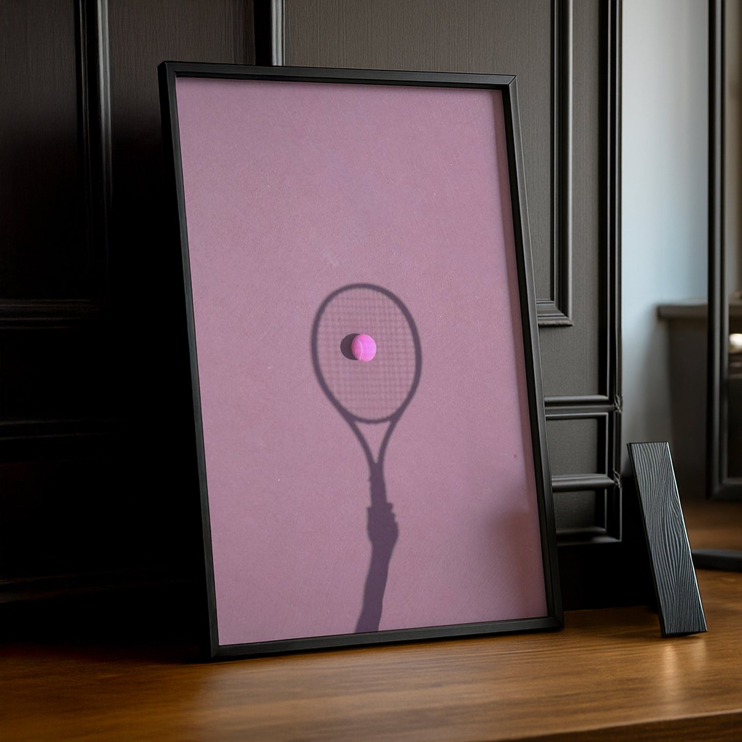 Poster Photo Tennis - Pink