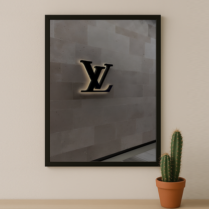 Cadre photo Louis Vuitton Wall logo