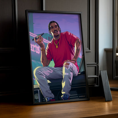 Poster Grand Theft Auto VI - Dre'Quan Priest