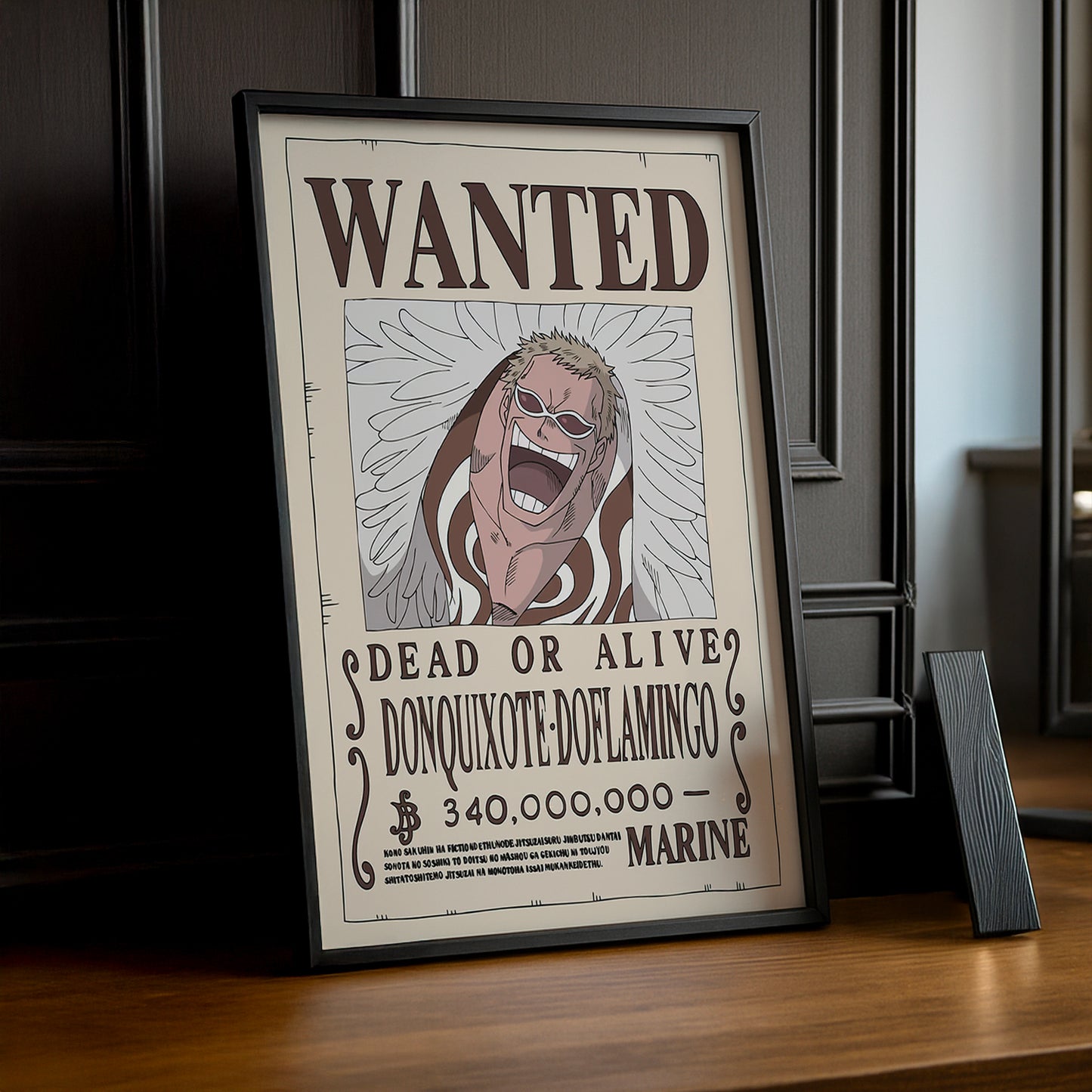 Cadre photo One Piece - Wanted Donquixote Doflamingo