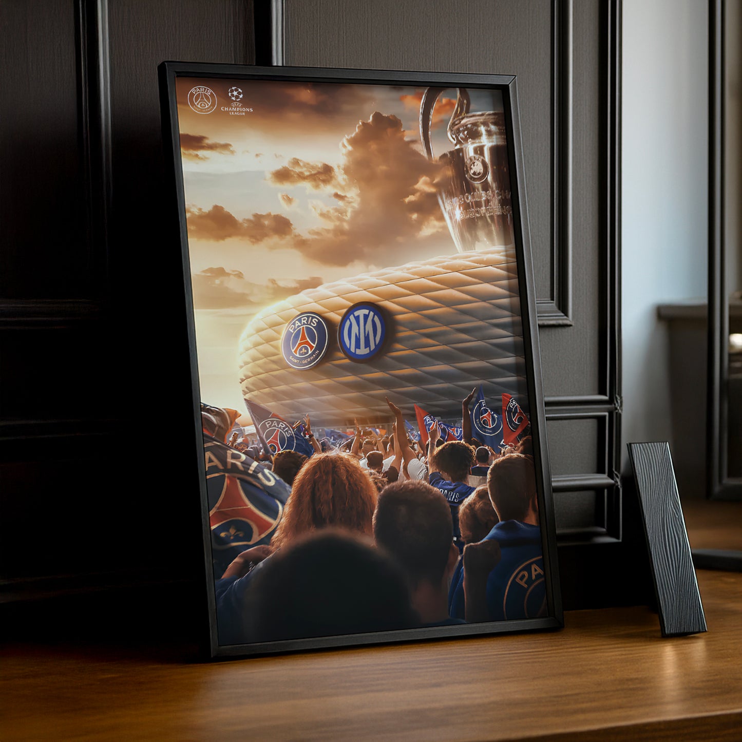 Cadre photo Paris Saint-Germain vs Inter Milan