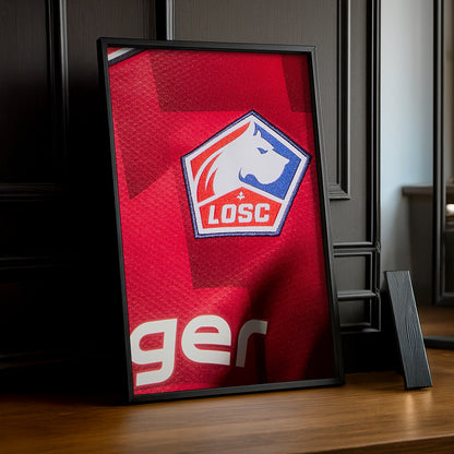 Cadre photo - Maillot Lille OSC 2026