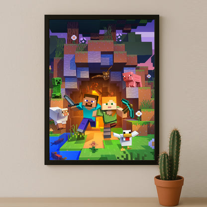 Cadre photo Minecraft