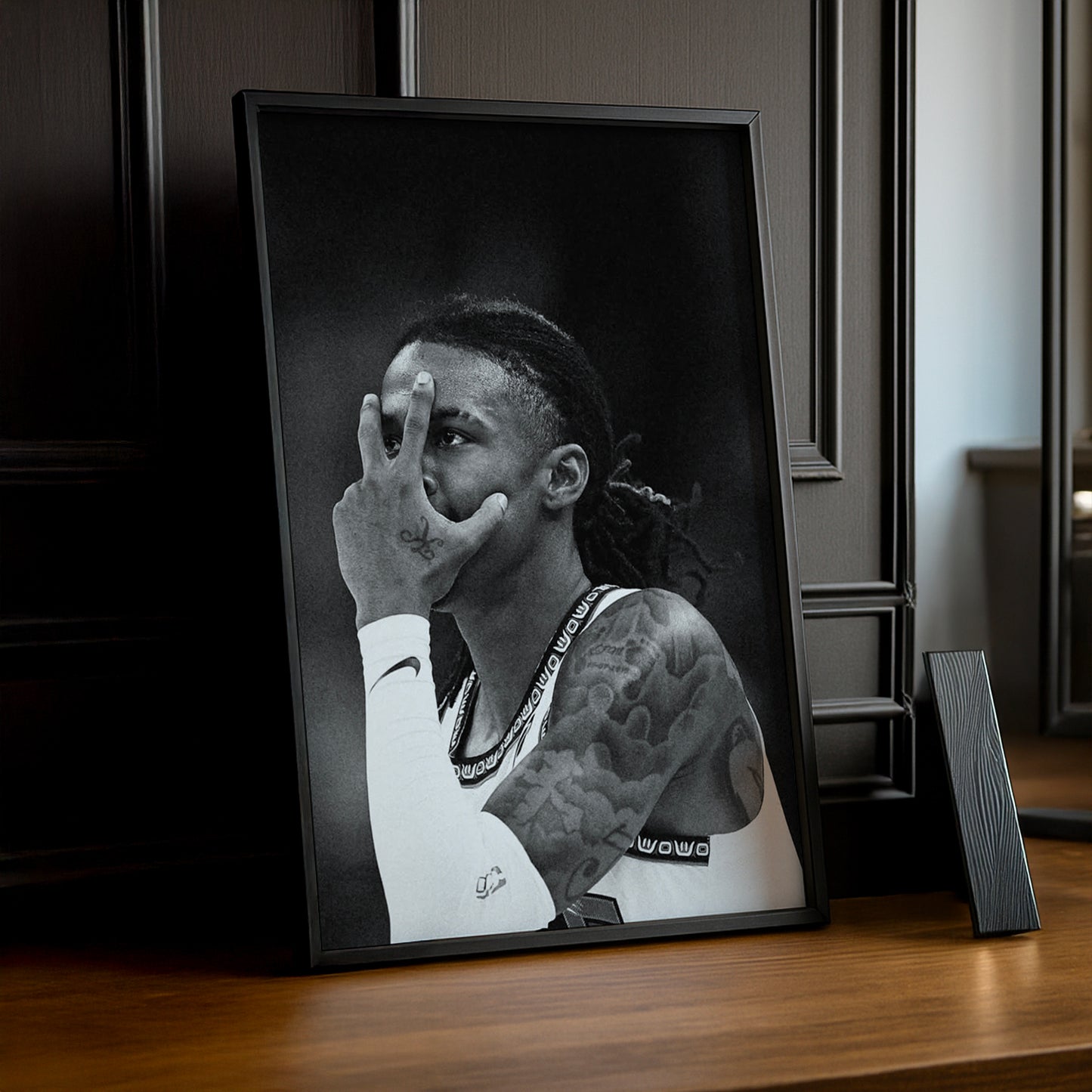 Cadre photo NBA - Ja Morant Célébration