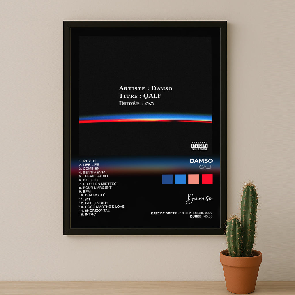 Poster Damso – QALF