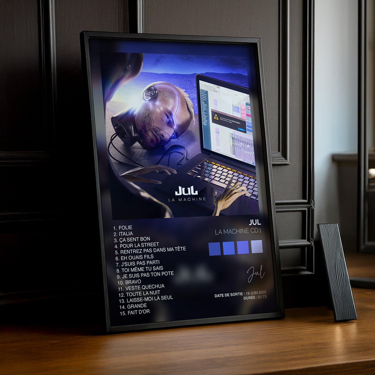 Poster Jul - Album La Machine