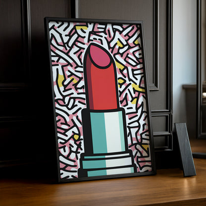 Cadre photo Keith Haring "Gloss"