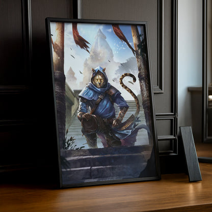 Cadre Photo Skyrim - Khajiit