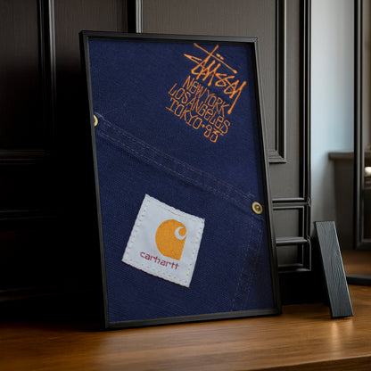 Poster Carhartt – Collab x Stussy