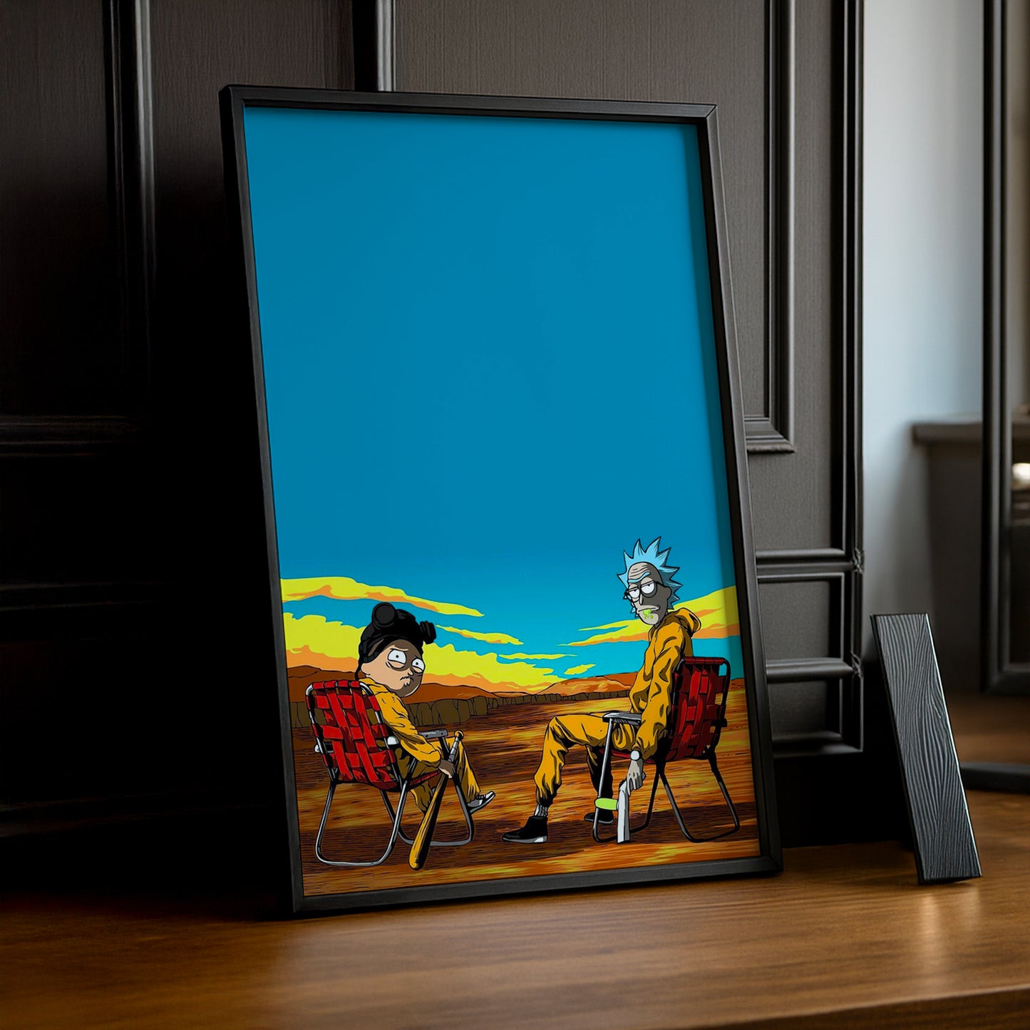 Cadre photo de Rick et Morty