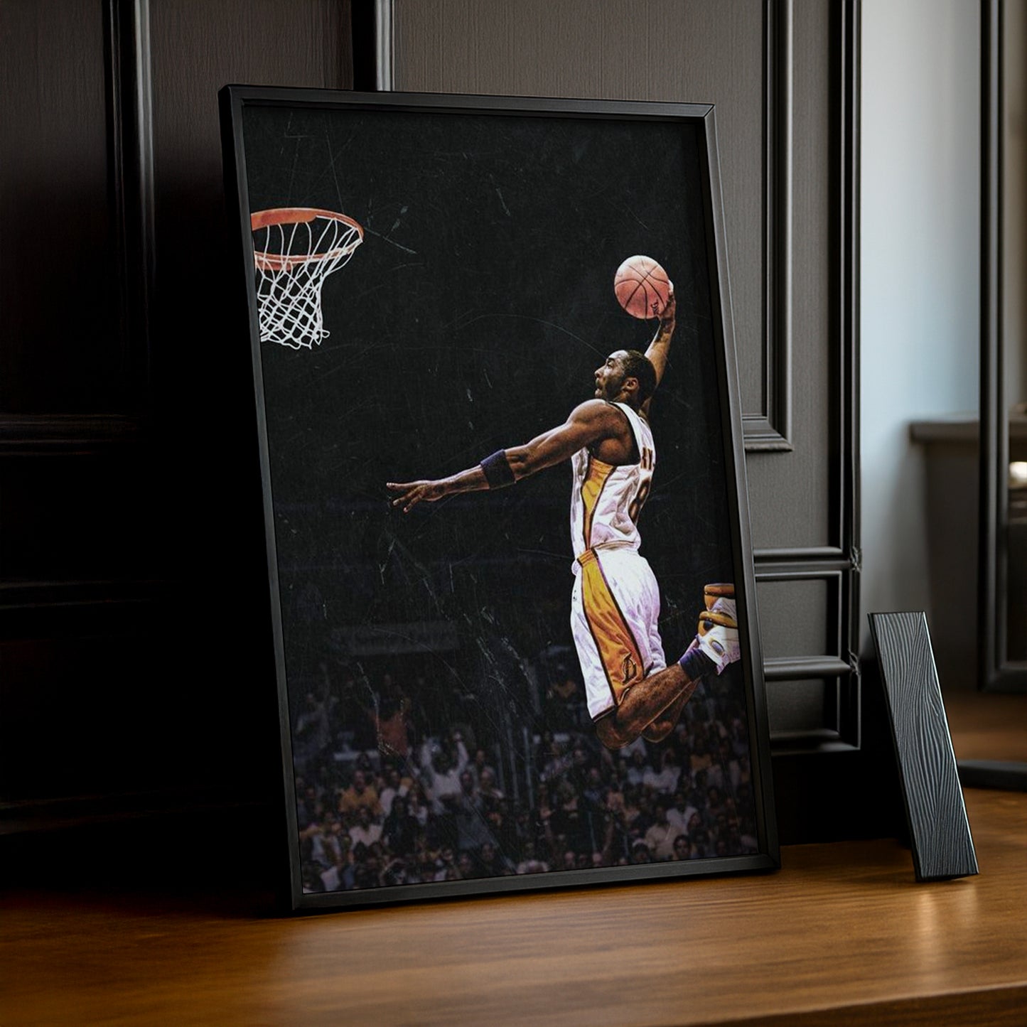 Cadre photo NBA - Kobe Bryant Dunk