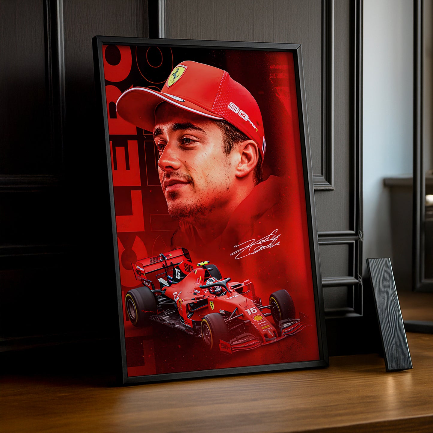 Cadre photo Charles Leclerc Formula 1